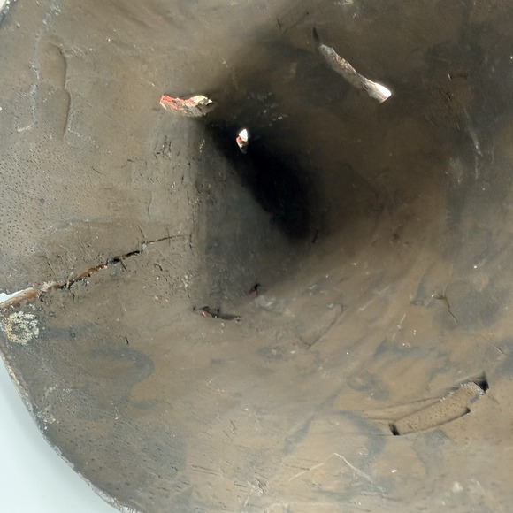 Vtg Hand Carved Painted Wood BALINESE Indonesian Pig Wild Boar  9x14" Folk Art - Picture 15 of 16